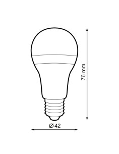 Bombilla LED E27 G45 7W Pack 6 4000K Marca M LEDME 2