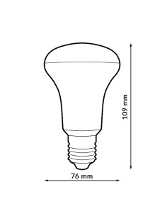 Ampoule LED E27 R80 12W 6000K 2