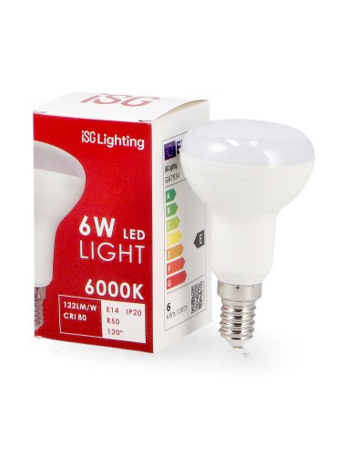 Lâmpada LED E27 R80 12W 6000K