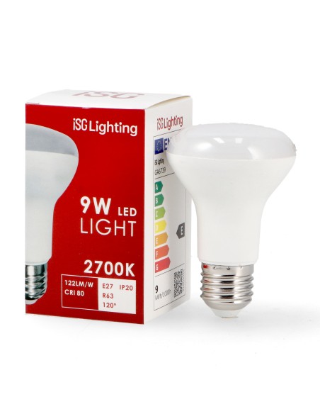 Lâmpada LED E27 R80 12W 6000K