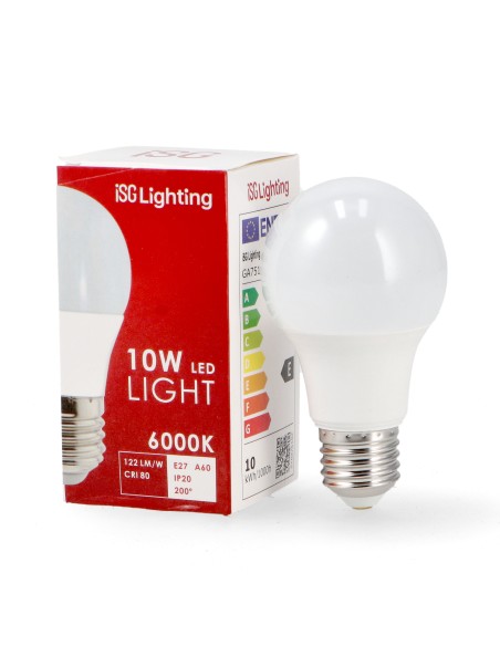 Lâmpada LED E27 A70 15W 6000K iSG Lighting