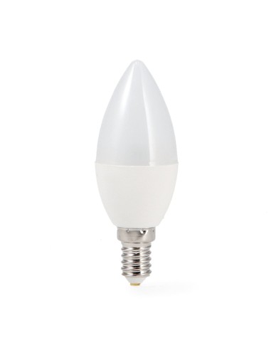 Lâmpada LED C37 E14 6W 6000K iSG Lighting