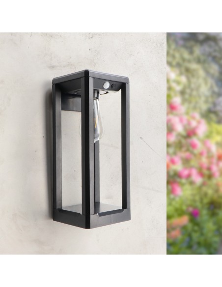 Solar LED Wall Light Delhi Plus 2700K 150lm iSG Lighting