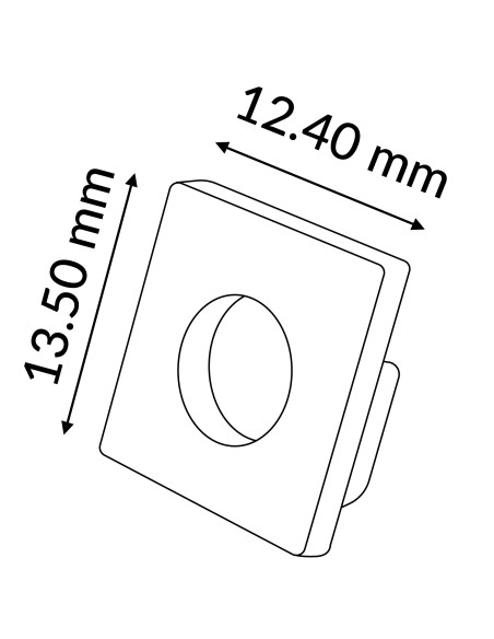 Bouchon pour profilé LM3846 PC - 20 unités