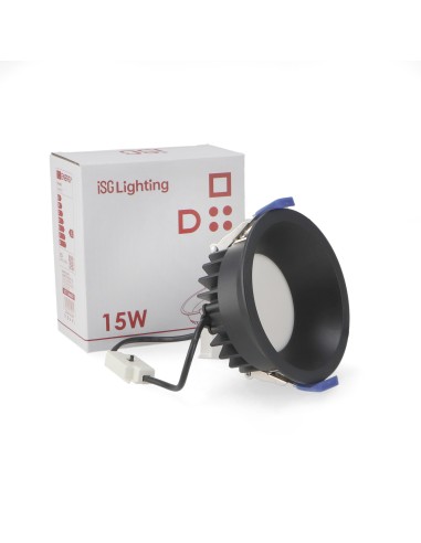 Downlight LED Luxtar Black 15W CCT da incasso