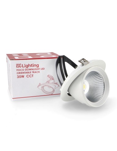Spot Downlight LED orientable White Track 35W CCT