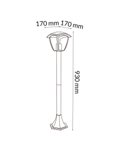 Ronse Plus M LEDME 40W IP44 Surface Mount Beacon 2