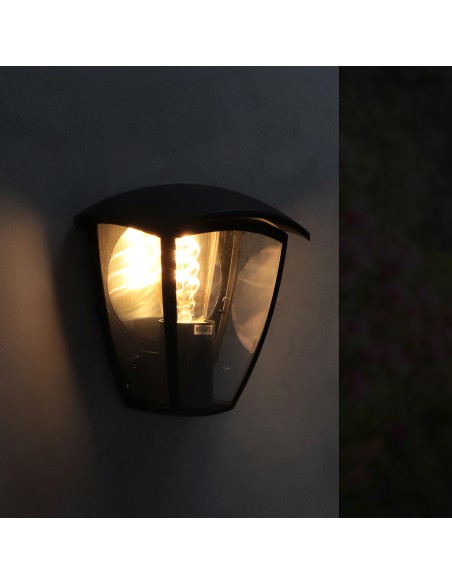 Aplique de Parede Ronse M LEDME aço E27 40W IP44