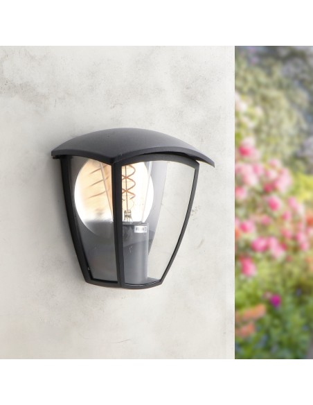 Ronse wall light with sensor M LEDME steel and PMMA