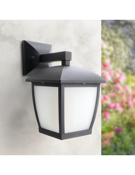 Lampada da soffitto House M LEDME Acciaio e Cristallo E27 IP44