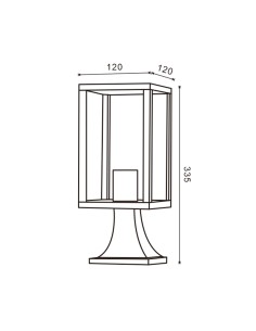 Surface Mount LEDME E27 Beacon M 40W IP44 2