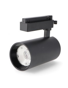 Fast Track Black LED Spotlight 30W Single Phase CCT