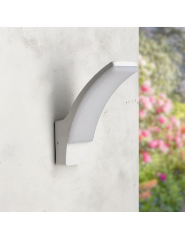 LED Wall Light Winni Black 12W Outdoor IP54 IK8