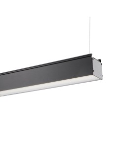 Linear Bar Black Barcelona 40W 1200mm CCT Osram