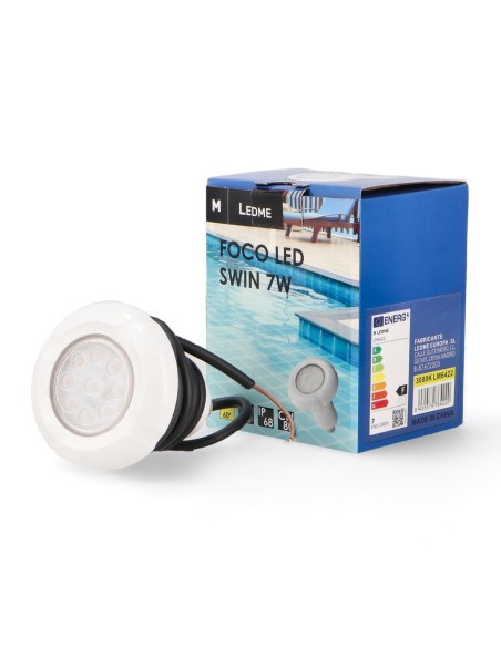 Swin LED Spotlight 7W for Pool 3000K