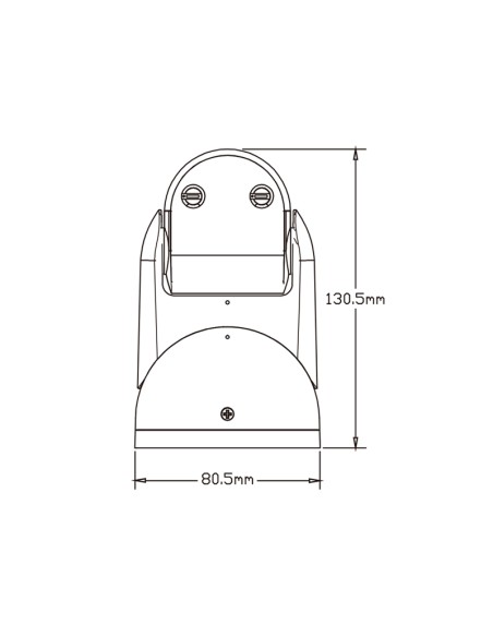 LEDME Surface PIR Motion Detector 180° IP44