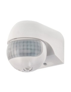 Surface-mounted 180° PIR motion detector LEDME 12m IP44