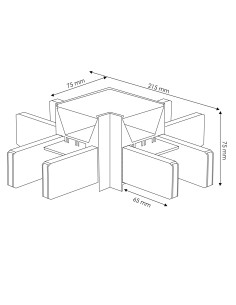 Linear Trunk Bar 5W Osram CRI 80 Multiple Installation 2