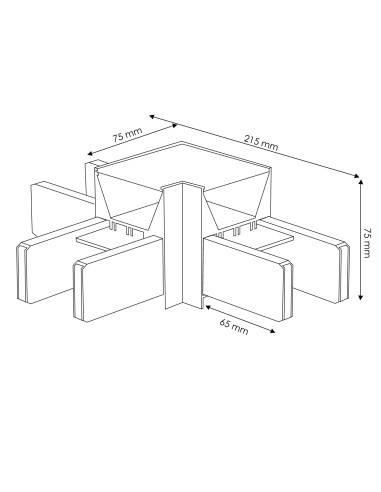 Barra Linear Trunk 5W iSG Lighting com Fonte Osram e CRI 80