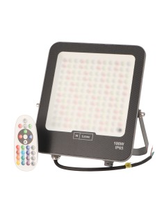 Projecteur LED Napoli Plus 100W RGB avec télécommande