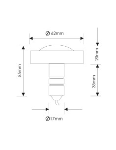 LED Minipool Spotlight 7W 5000K Dimmable 2