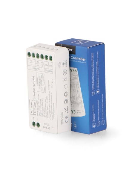Controller regolatore LED monocromatico CCT marca M LEDME 12-24V