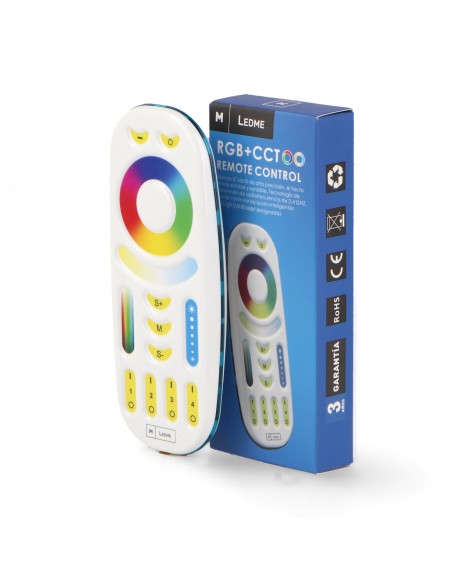 Mando RF per Controllore LED RGB+CCT 4 Zone M LEDME