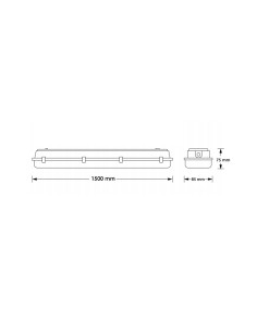 Proline LED Waterproof Screen 50W 1500mm CCT Linkable 2