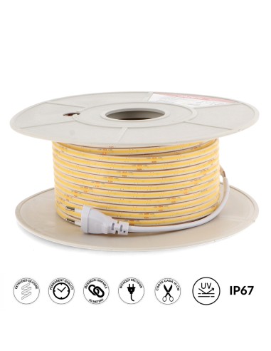 Adapter Cable For LED Strip 220Vac Half
