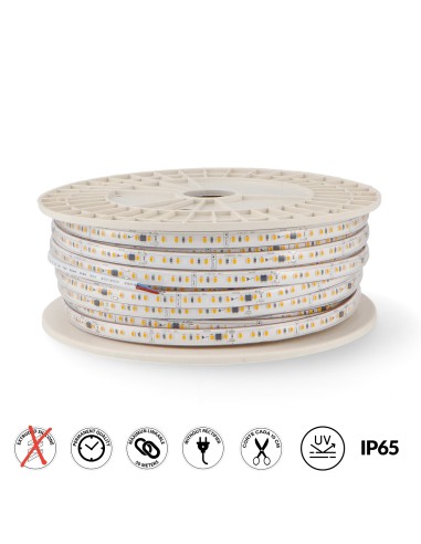 Adapter cable for LED strip 220VAC 250x6 mm