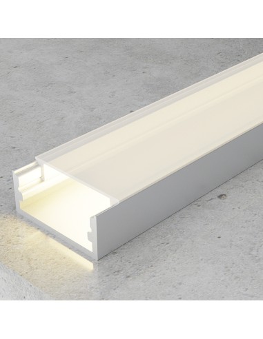 Pack 2 tampões e 2 grampos perfil Lm3775 marca M LEDME material PC