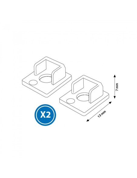 Stopfen für Profil LM3855 PC, 20 Stück