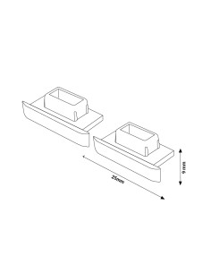 Cap for LM3809 profile PC - 20 units 2