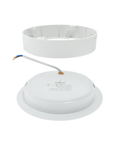 Aufputzring für Downlight LED Advance 9W M LEDME