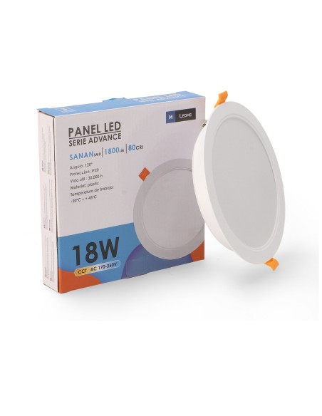 Downlight LED Circular Serie Advance 18W CCT Sanan