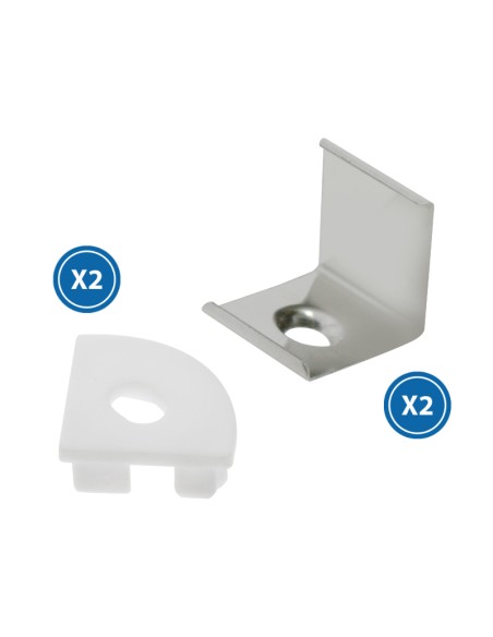 Pack de rolhas e grampos perfil Lm3715 M LEDME PC