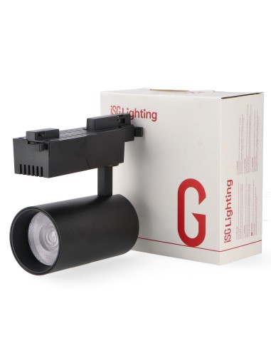 Profast Track Spotlight Black 30W Single Phase
