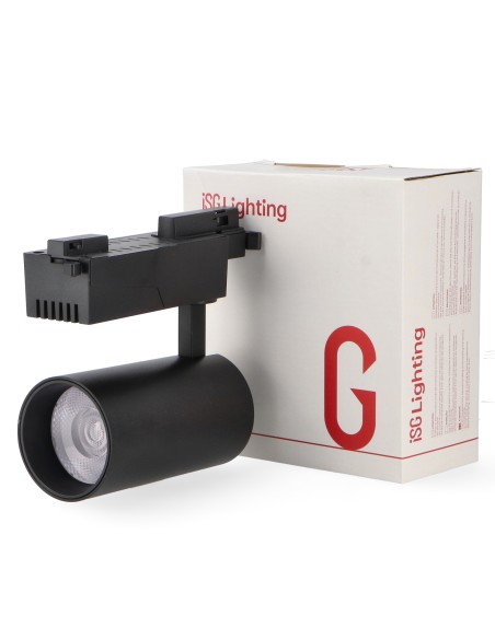 Profast Track Spotlight Black 30W Single Phase