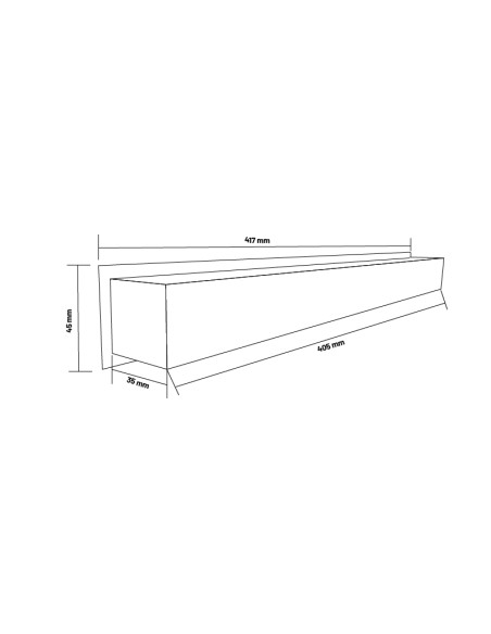 ISG Lighting Viena LED-Lineal 30W 3000K Einbau