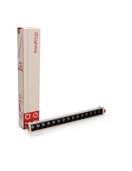 ISG Lighting Viena LED-Lineal 30W 3000K Einbau