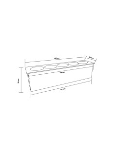 Foco LED Linear Viena 10W 3000K da iSG Lighting 2