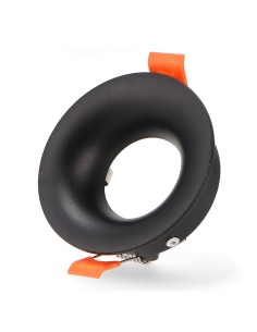 Round black fixed ring Infinity series recessed M LEDME