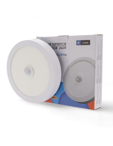 Surface Circular Sensor Light Panel 18W Epistar 6000K