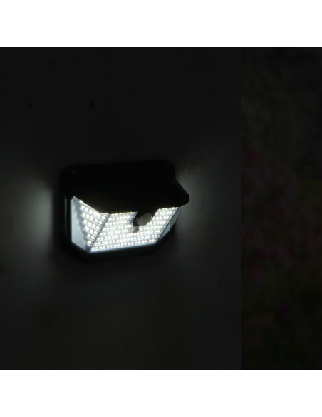 Venus Solar LED Wall Light with Motion Sensor Pack 4 6W 6500K