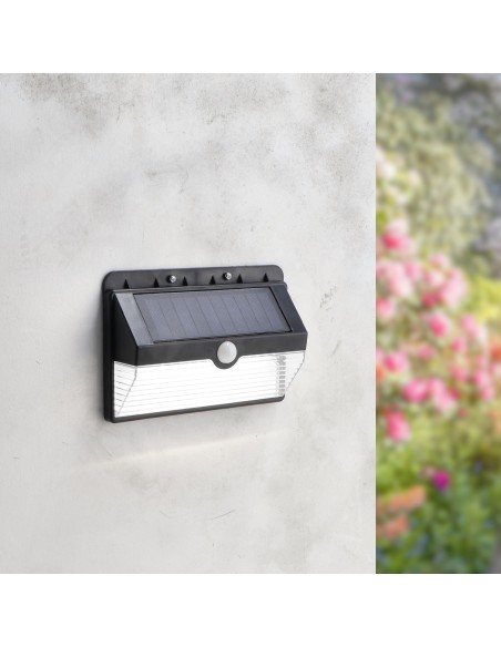 Venus Solar LED Wall Light with Motion Sensor Pack 4 6W 6500K