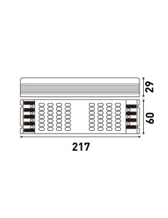 Driver Externo LEDME 400W 48Vdc para Carril Magnético 2