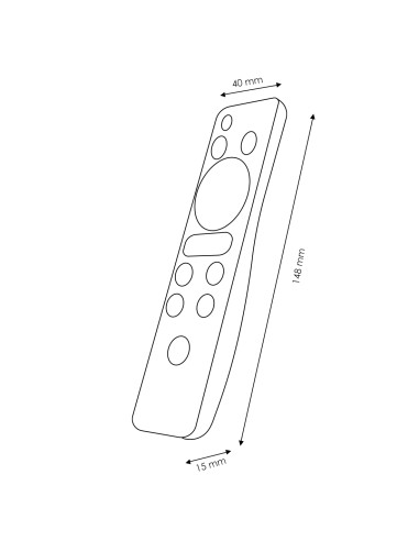 RF Remote for M LEDME 220V LED RGBW Controller