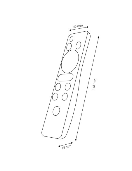 RF Remote for M LEDME 220V LED RGBW Controller