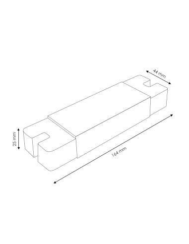 Controller RF per strisce LED RGBW 4x1A 220V