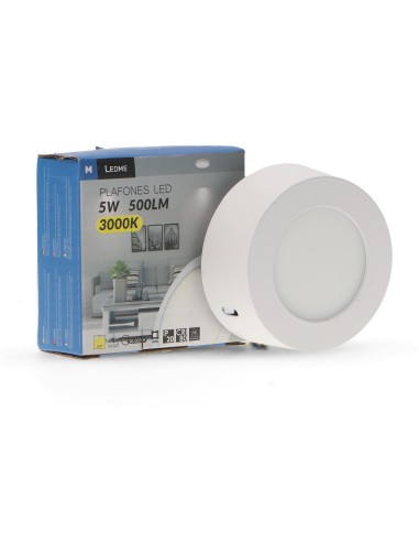 Slim M Circular Surface Panel LEDME 5W 6000K